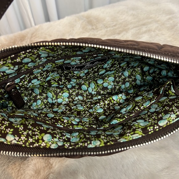 Vera Bradley Chocolate Brown Purse - Picture 9 of 11